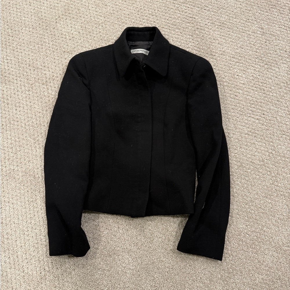 Emporio Armani Black Women's Blazer